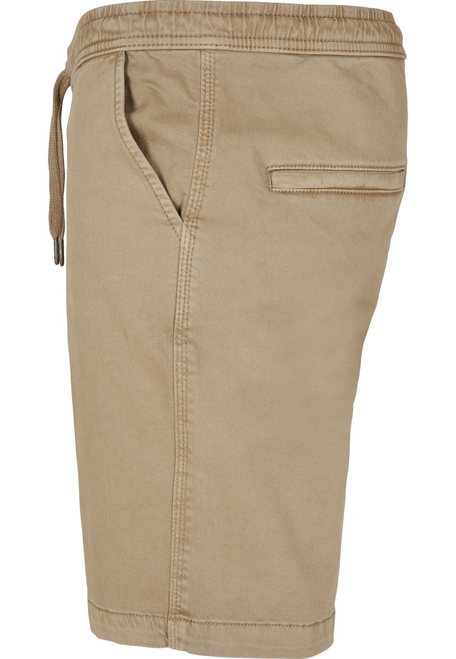 URBAN CLASSICS Stoffhose »Urban Classics Herren Stretch Twill Joggshorts«