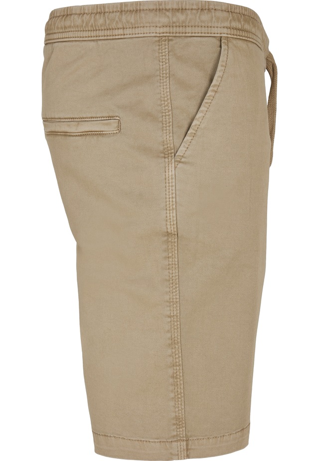 URBAN CLASSICS Stoffhose »Urban Classics Herren Stretch Twill Joggshorts«