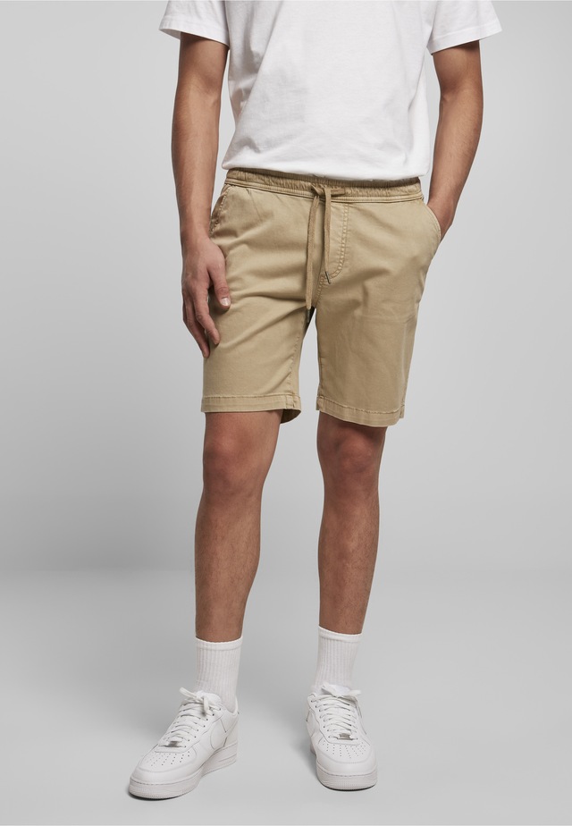 URBAN CLASSICS Stoffhose »Urban Classics Herren Stretch Twill Joggshorts«