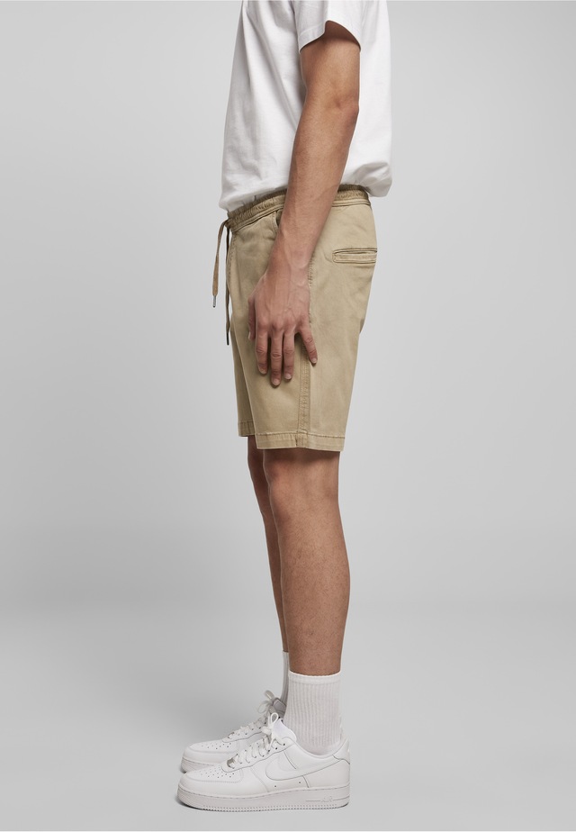 URBAN CLASSICS Stoffhose »Urban Classics Herren Stretch Twill Joggshorts«