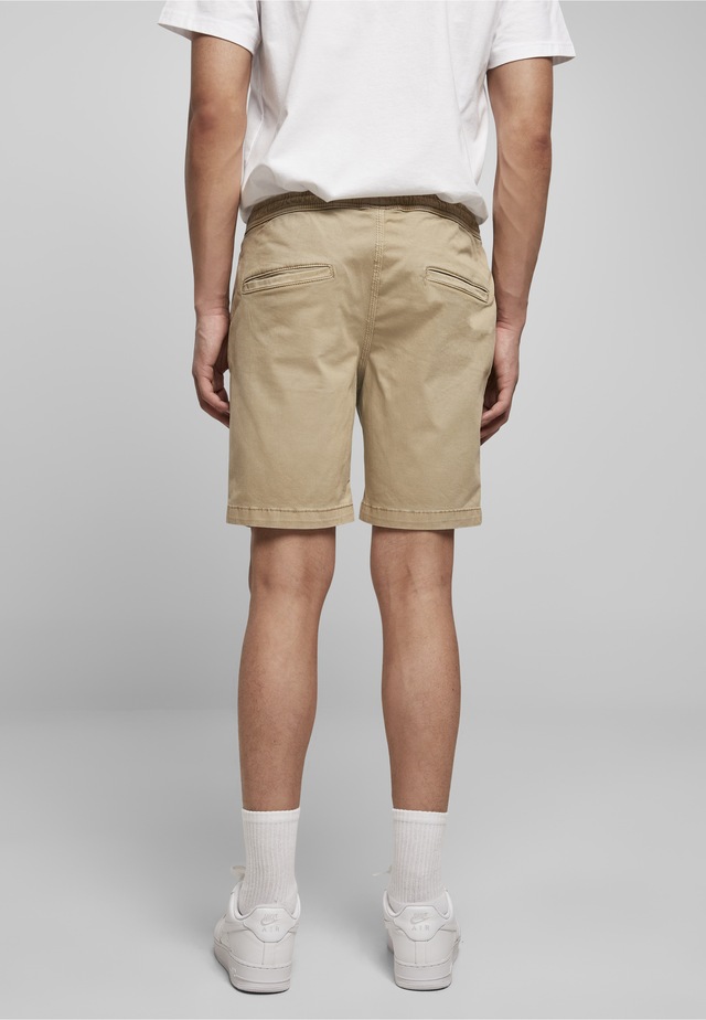 URBAN CLASSICS Stoffhose »Urban Classics Herren Stretch Twill Joggshorts«