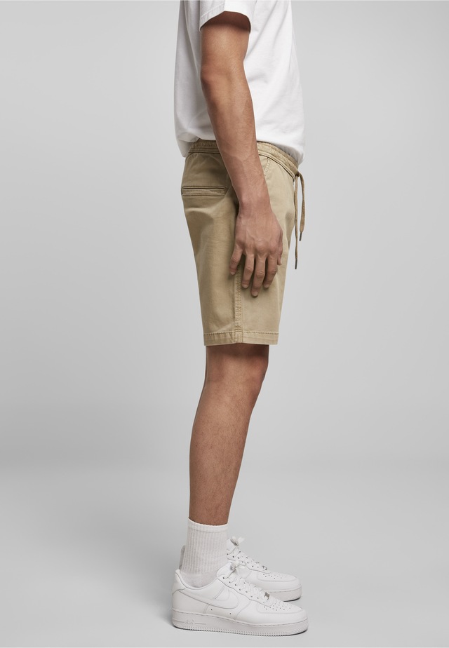 URBAN CLASSICS Stoffhose »Urban Classics Herren Stretch Twill Joggshorts«