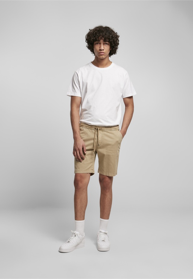URBAN CLASSICS Stoffhose »Urban Classics Herren Stretch Twill Joggshorts«
