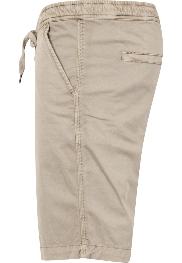 URBAN CLASSICS Stoffhose »Urban Classics Herren Stretch Twill Joggshorts«