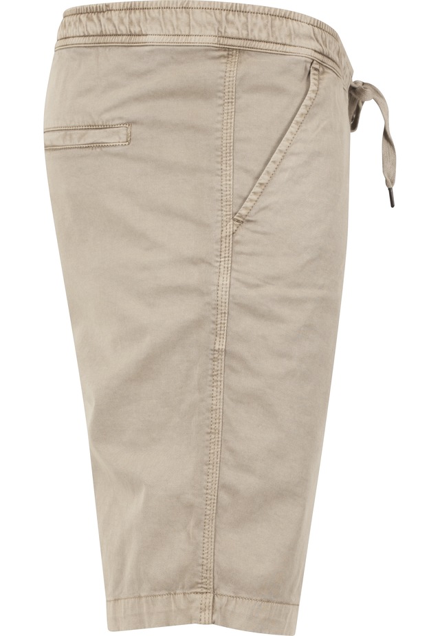 URBAN CLASSICS Stoffhose »Urban Classics Herren Stretch Twill Joggshorts«