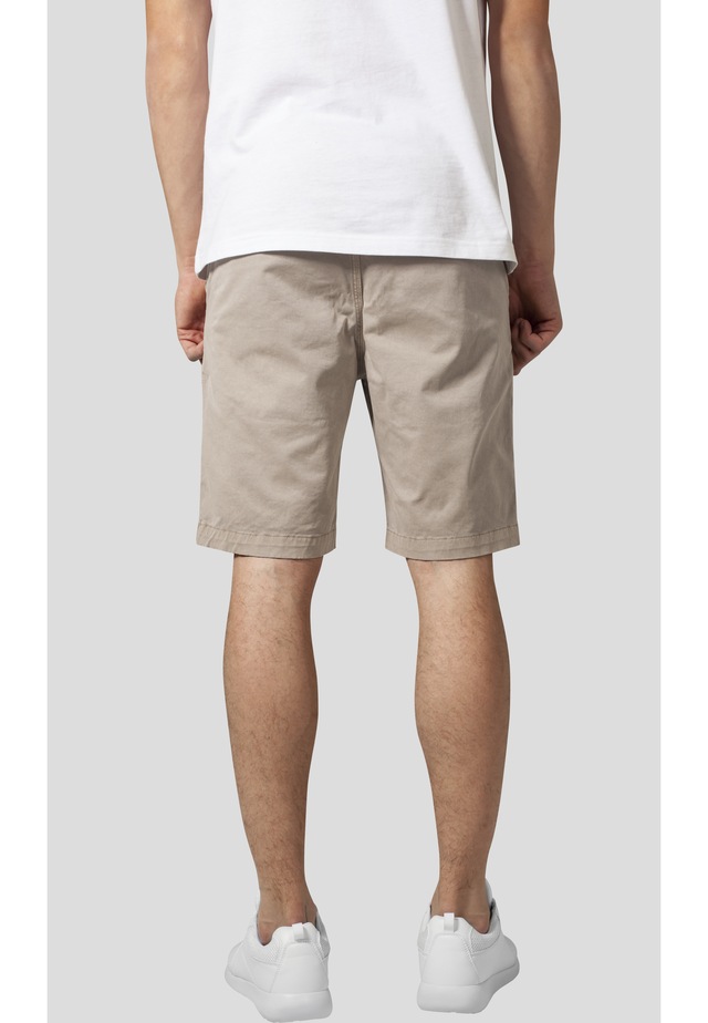 URBAN CLASSICS Stoffhose »Urban Classics Herren Stretch Twill Joggshorts«