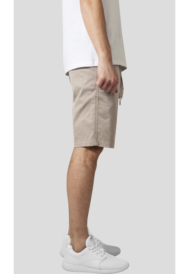 URBAN CLASSICS Stoffhose »Urban Classics Herren Stretch Twill Joggshorts«