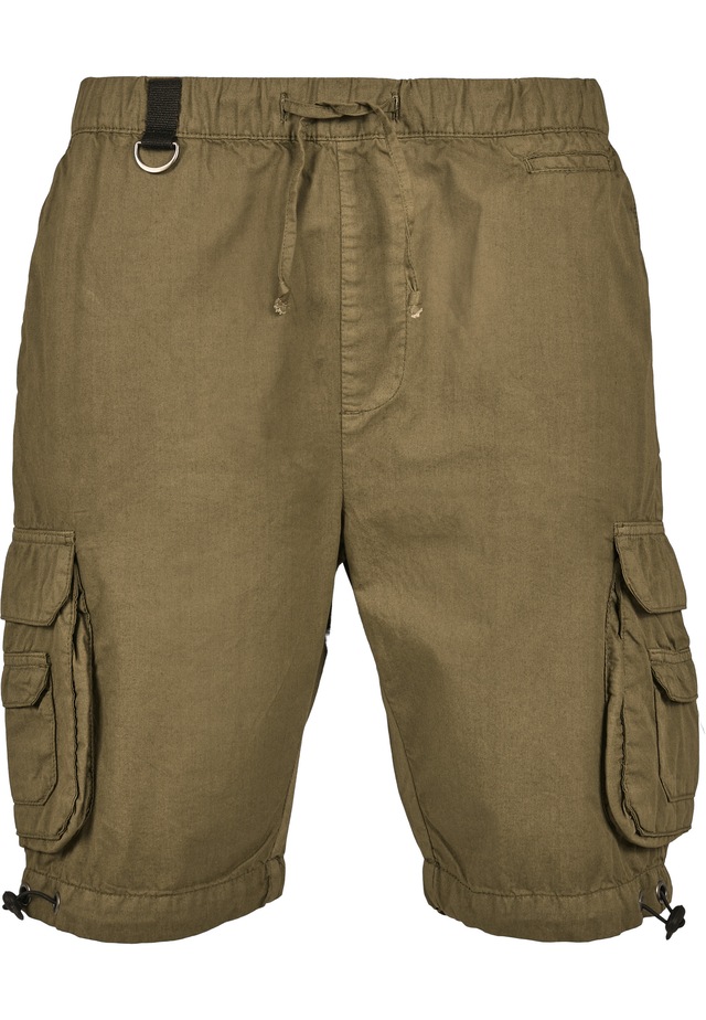 URBAN CLASSICS Stoffhose »Urban Classics Herren Double Pocket Cargo Shorts«