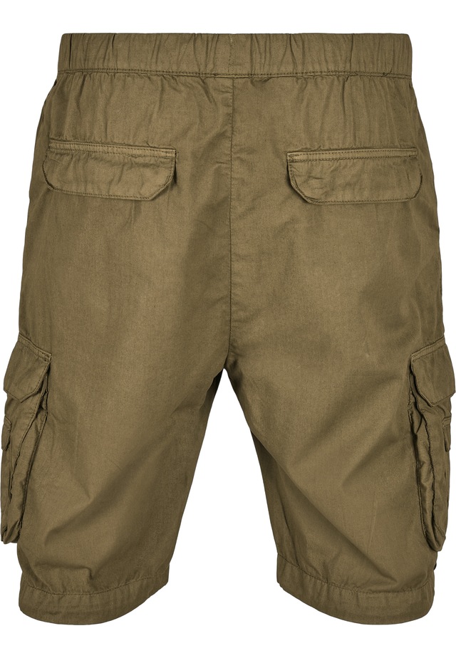 URBAN CLASSICS Stoffhose »Urban Classics Herren Double Pocket Cargo Shorts«