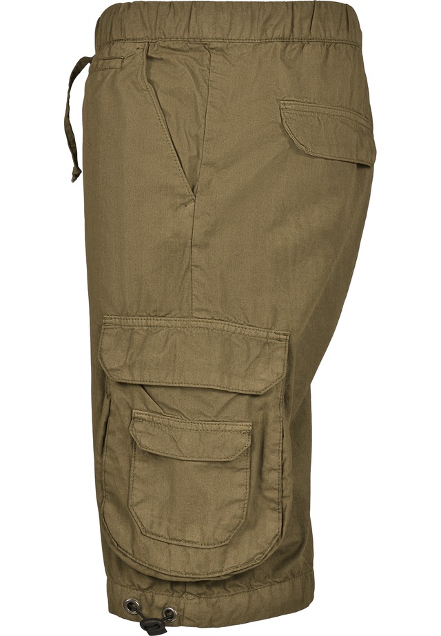 URBAN CLASSICS Stoffhose »Urban Classics Herren Double Pocket Cargo Shorts«
