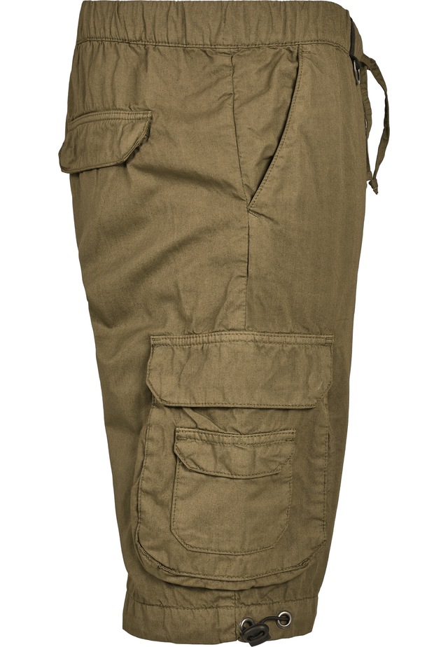 URBAN CLASSICS Stoffhose »Urban Classics Herren Double Pocket Cargo Shorts«