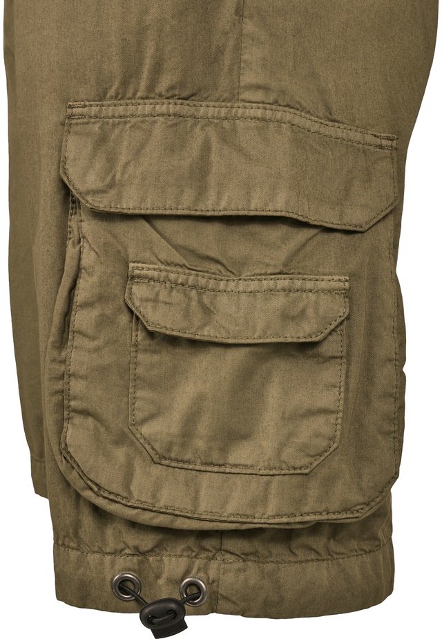 URBAN CLASSICS Stoffhose »Urban Classics Herren Double Pocket Cargo Shorts«