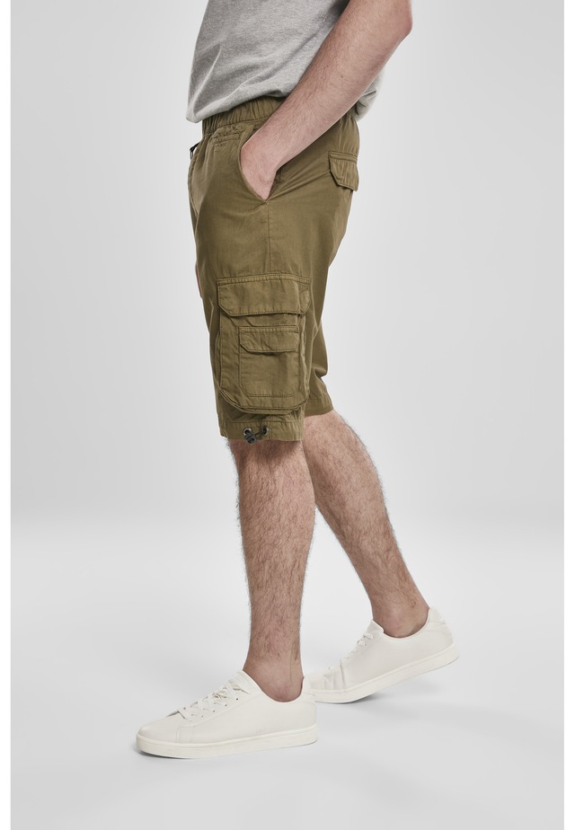 URBAN CLASSICS Stoffhose »Urban Classics Herren Double Pocket Cargo Shorts«