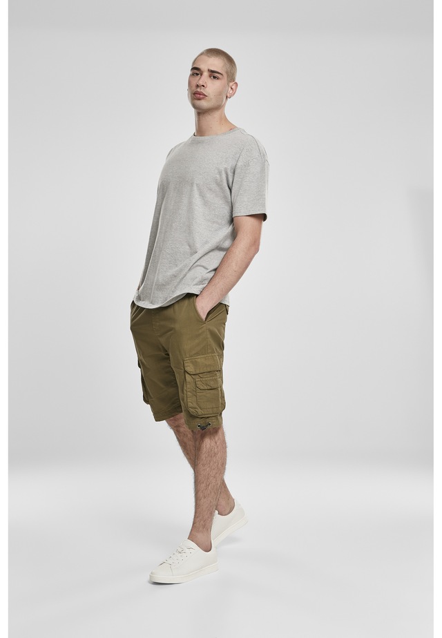 URBAN CLASSICS Stoffhose »Urban Classics Herren Double Pocket Cargo Shorts«