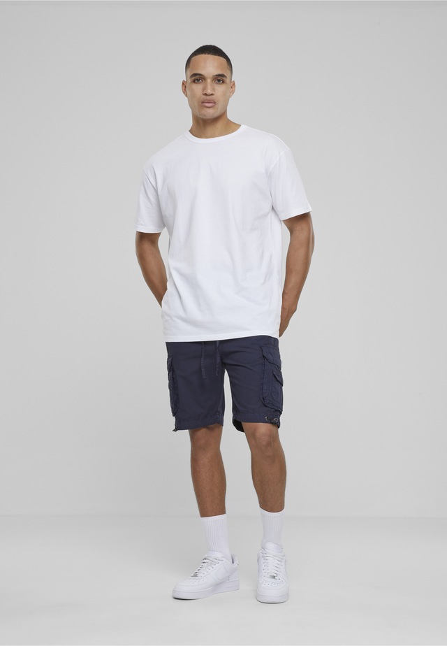 URBAN CLASSICS Stoffhose »Urban Classics Herren Double Pocket Cargo Shorts«