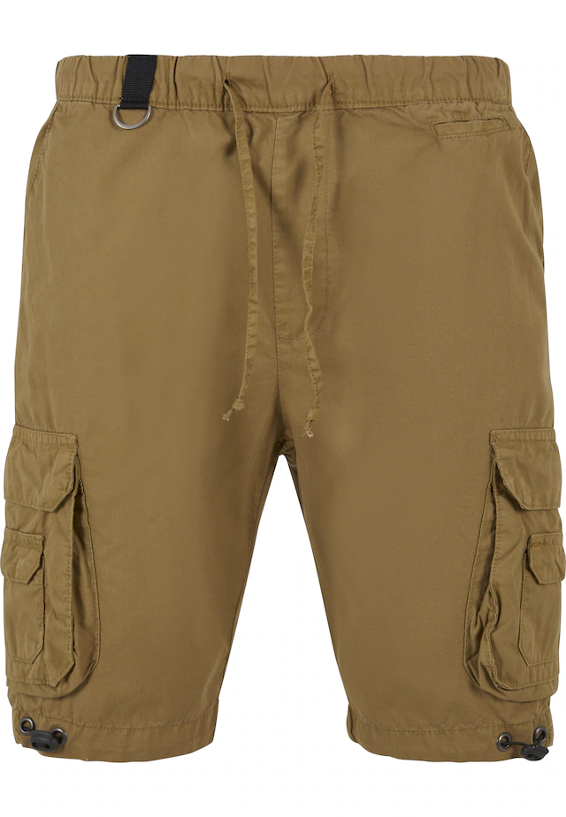 URBAN CLASSICS Stoffhose »Urban Classics Herren Double Pocket Cargo Shorts«