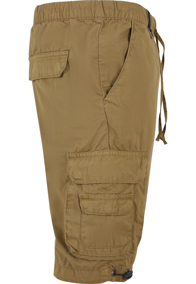 URBAN CLASSICS Stoffhose »Urban Classics Herren Double Pocket Cargo Shorts«