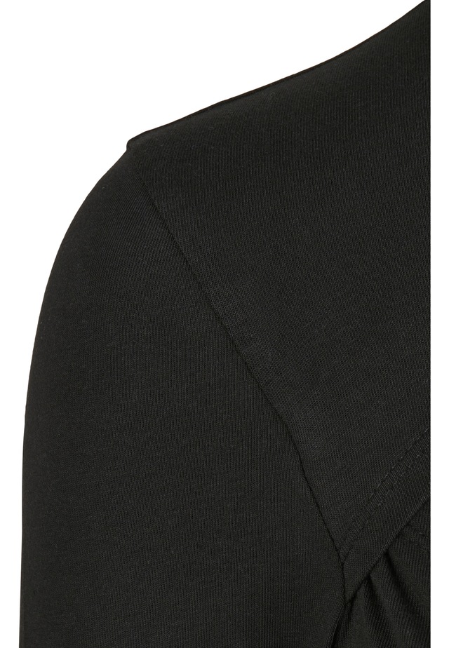 URBAN CLASSICS Langarmshirt »Urban Classics Damen Ladies Cut-Out Turtleneck Longsleeve« 1 Stk.