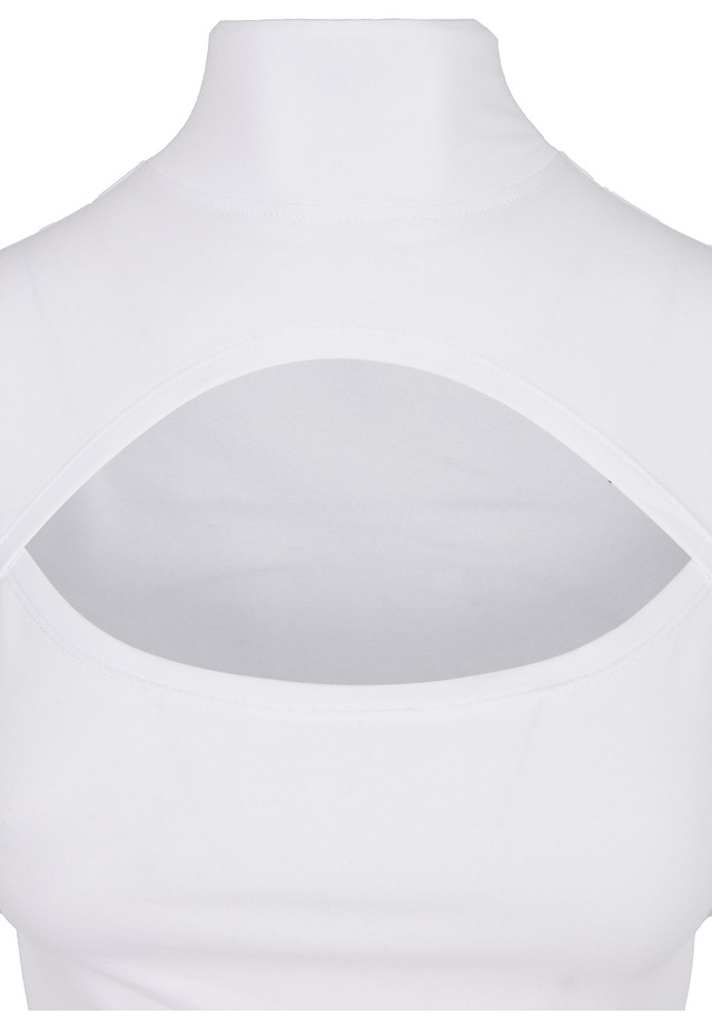 URBAN CLASSICS Langarmshirt »Urban Classics Damen Ladies Cut-Out Turtleneck Longsleeve« 1 Stk.