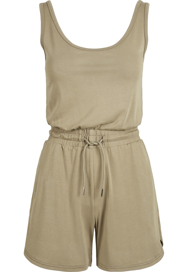 URBAN CLASSICS Jumpsuit »Urban Classics Damen Ladies Short Sleeveless Modal Jumpsuit« 1 Stk.