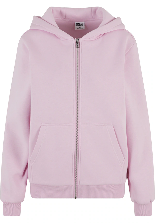 URBAN CLASSICS Sweatjacke »Urban Classics Ladies Fluffy Zip Cardigan«