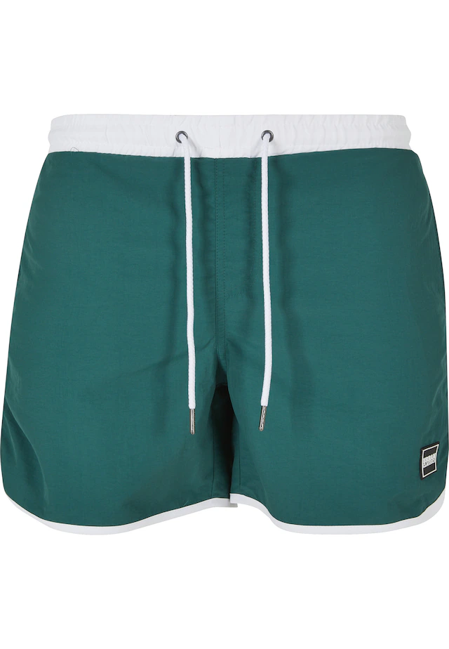 URBAN CLASSICS Badeshorts »Urban Classics Herren Retro Swimshorts«