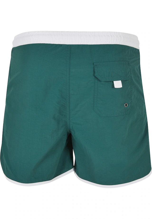 URBAN CLASSICS Badeshorts »Urban Classics Herren Retro Swimshorts«