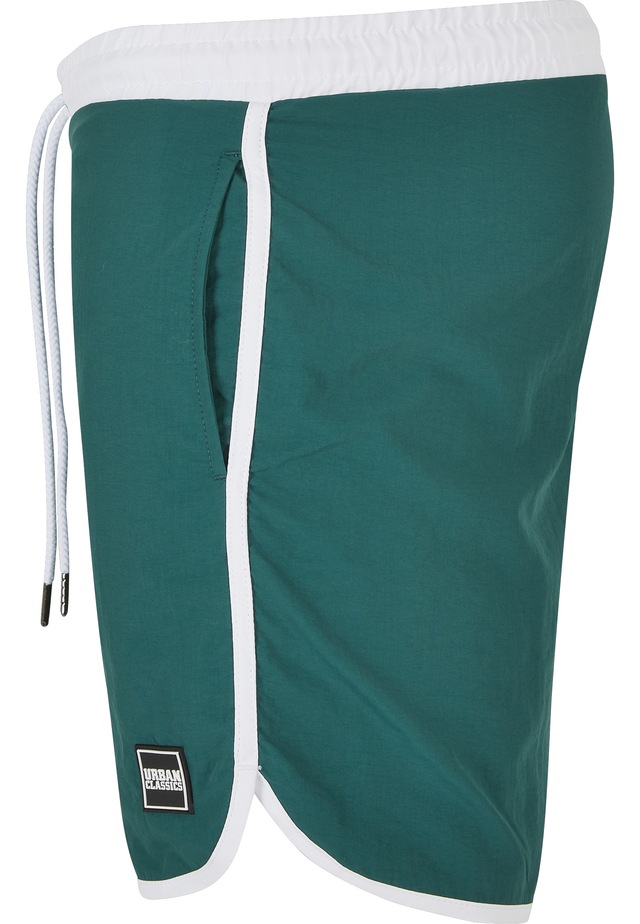 URBAN CLASSICS Badeshorts »Urban Classics Herren Retro Swimshorts«