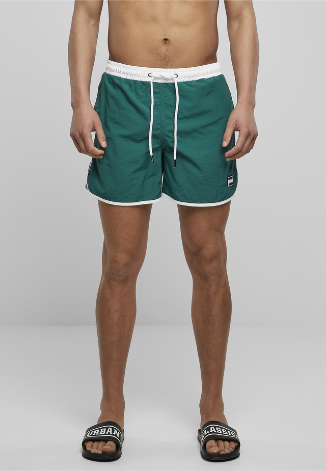 URBAN CLASSICS Badeshorts »Urban Classics Herren Retro Swimshorts«