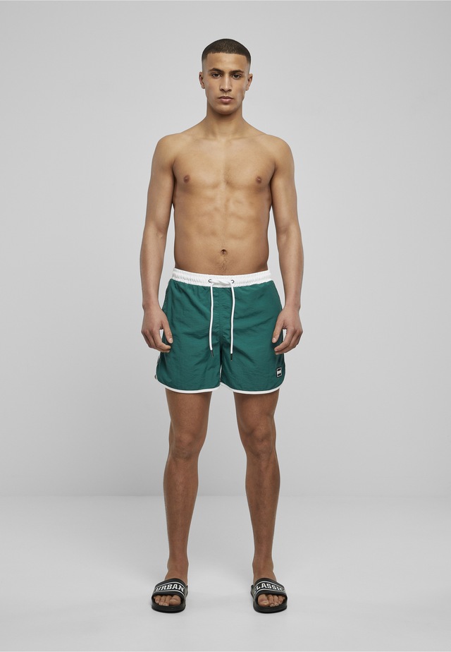 URBAN CLASSICS Badeshorts »Urban Classics Herren Retro Swimshorts«
