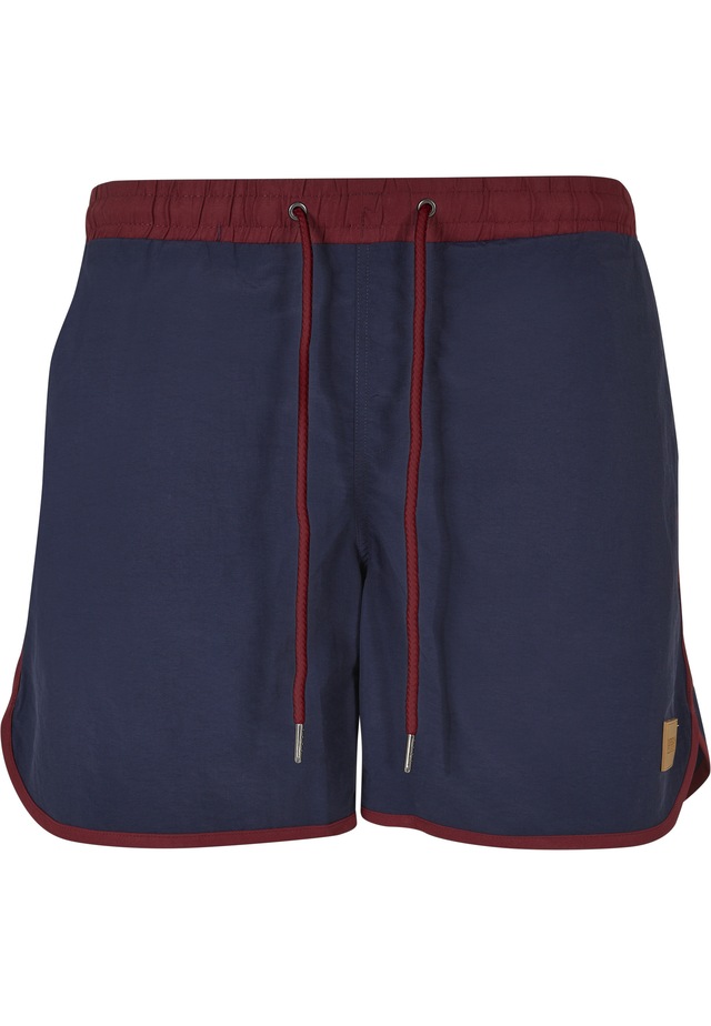URBAN CLASSICS Badeshorts »Urban Classics Herren Retro Swimshorts«