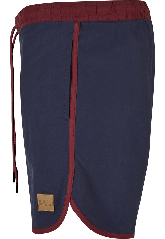 URBAN CLASSICS Badeshorts »Urban Classics Herren Retro Swimshorts«