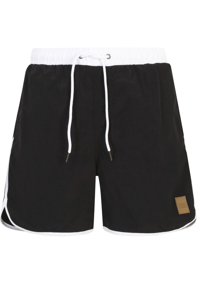 URBAN CLASSICS Badeshorts »Urban Classics Herren Retro Swimshorts«