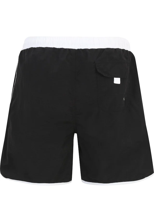 URBAN CLASSICS Badeshorts »Urban Classics Herren Retro Swimshorts«