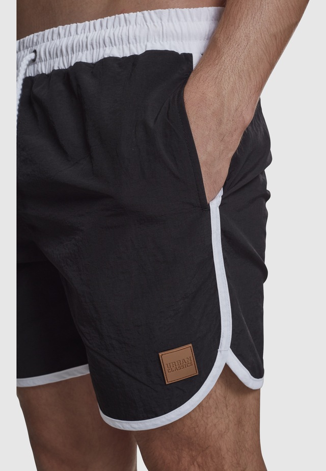 URBAN CLASSICS Badeshorts »Urban Classics Herren Retro Swimshorts«