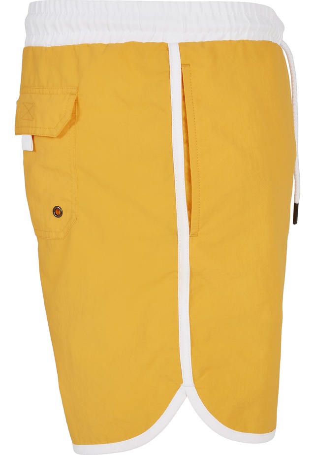 URBAN CLASSICS Badeshorts »Urban Classics Herren Retro Swimshorts«
