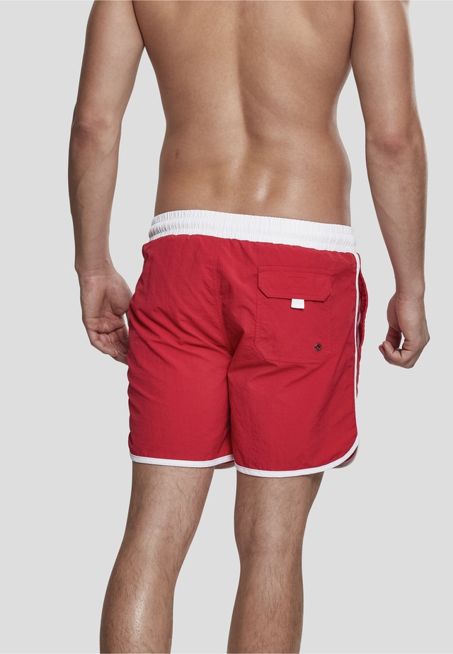 URBAN CLASSICS Badeshorts »Urban Classics Herren Retro Swimshorts«