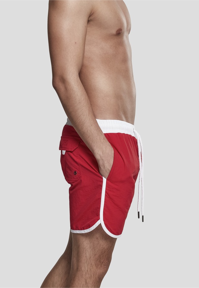 URBAN CLASSICS Badeshorts »Urban Classics Herren Retro Swimshorts«