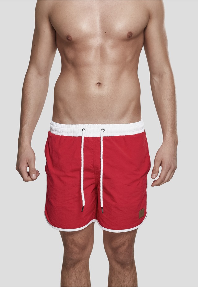 URBAN CLASSICS Badeshorts »Urban Classics Herren Retro Swimshorts«