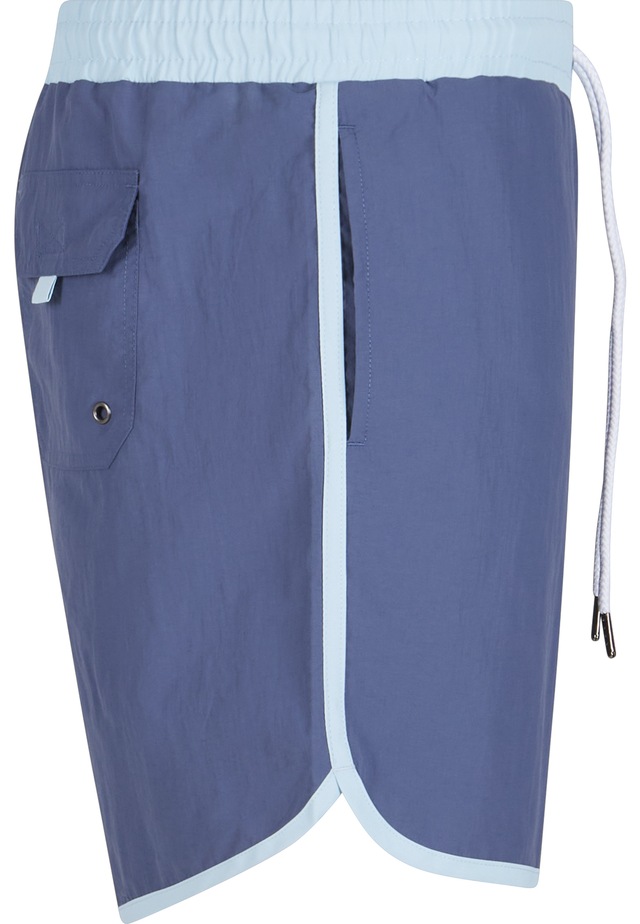 URBAN CLASSICS Badeshorts »Urban Classics Herren Retro Swimshorts«