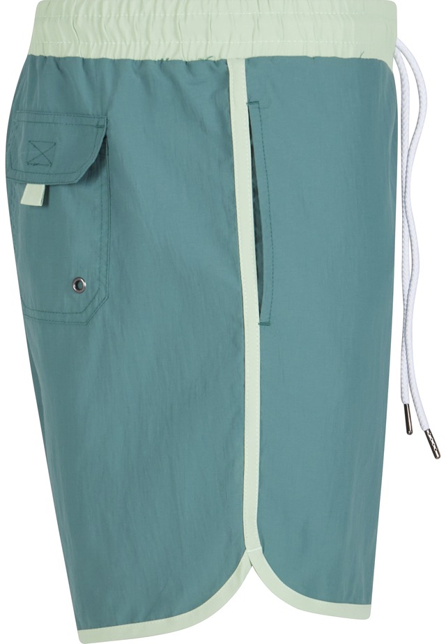 URBAN CLASSICS Badeshorts »Urban Classics Herren Retro Swimshorts«