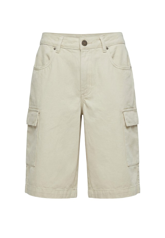 URBAN CLASSICS Cargoshorts »Urban Classics Ladies Cotton Cargo Bermuda«