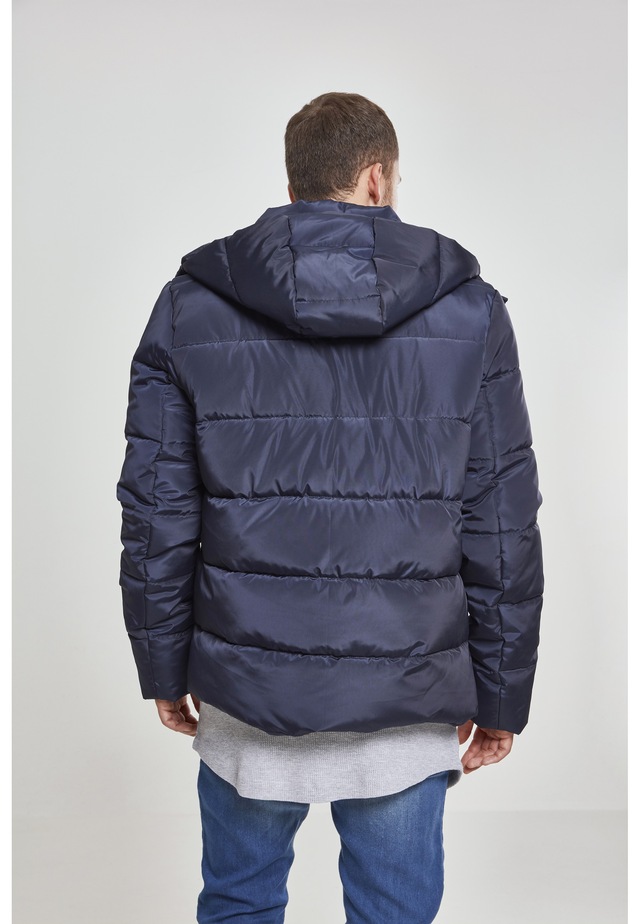 URBAN CLASSICS Allwetterjacke »Urban Classics Herren Hooded Puffer Jacket« 1 Stk. tlg. mit Kapuze