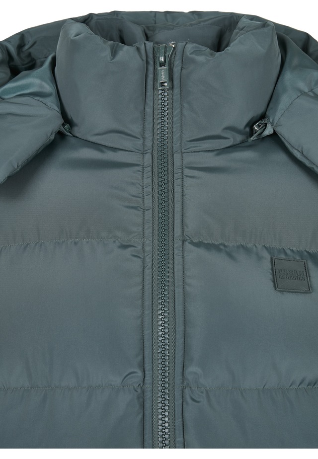URBAN CLASSICS Allwetterjacke »Urban Classics Herren Hooded Puffer Jacket« 1 Stk. tlg. mit Kapuze
