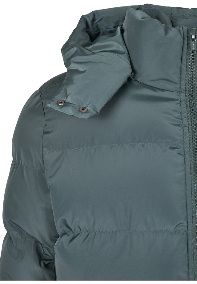 URBAN CLASSICS Allwetterjacke »Urban Classics Herren Hooded Puffer Jacket« 1 Stk. tlg. mit Kapuze