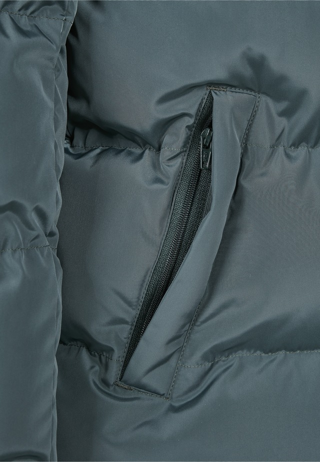 URBAN CLASSICS Allwetterjacke »Urban Classics Herren Hooded Puffer Jacket« 1 Stk. tlg. mit Kapuze