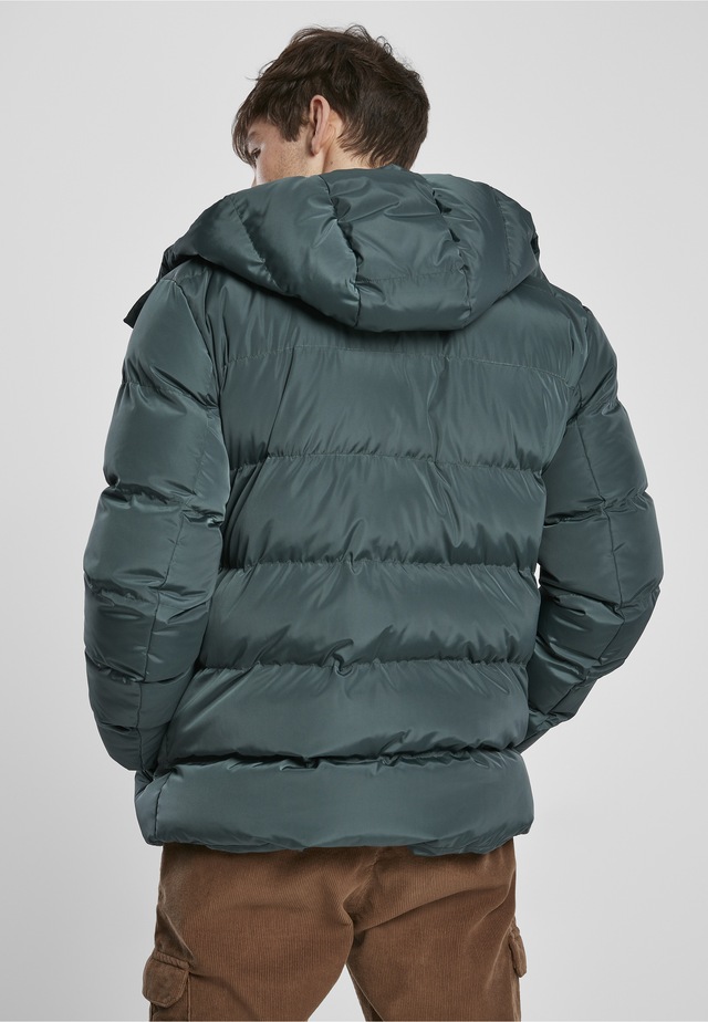 URBAN CLASSICS Allwetterjacke »Urban Classics Herren Hooded Puffer Jacket« 1 Stk. tlg. mit Kapuze