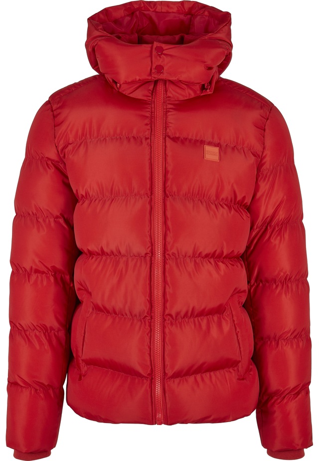 URBAN CLASSICS Allwetterjacke »Urban Classics Herren Hooded Puffer Jacket« 1 Stk. tlg. mit Kapuze