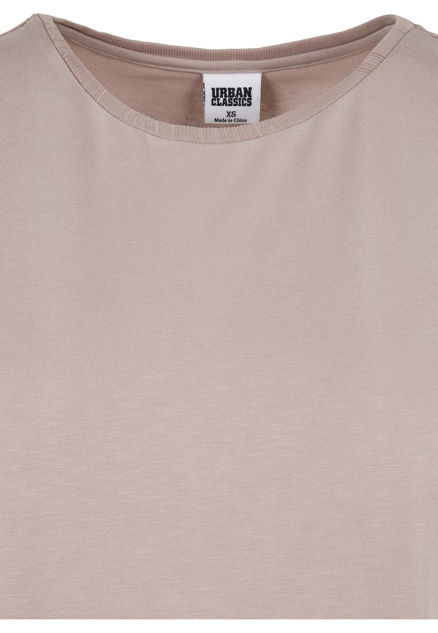 URBAN CLASSICS Kurzarmshirt »Urban Classics Damen Ladies Modal Extended Shoulder Tee« 1 Stk.