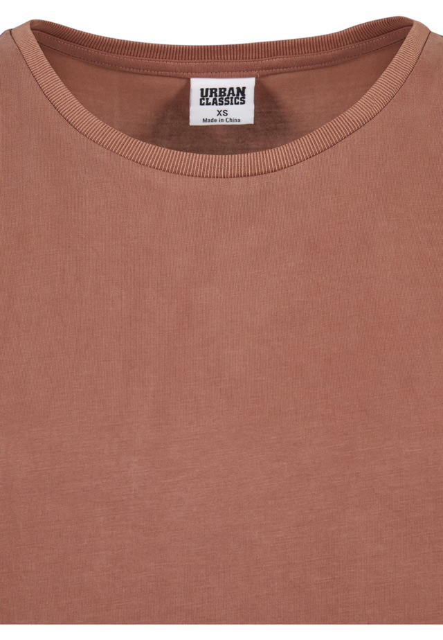 URBAN CLASSICS Kurzarmshirt »Urban Classics Damen Ladies Modal Extended Shoulder Tee« 1 Stk.